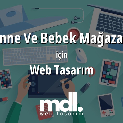 Anne Ve Bebek Mağazası için web tasarım hizmeti