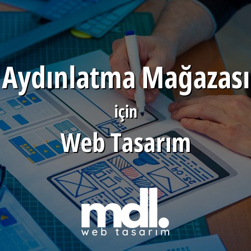 Aydınlatma Mağazası için web tasarım hizmeti
