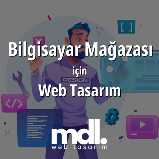 Bilgisayar Mağazası için web tasarım hizmeti