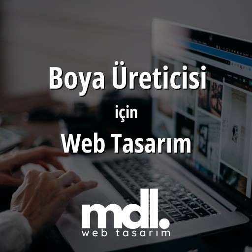 Boya Üreticisi için web tasarım hizmeti