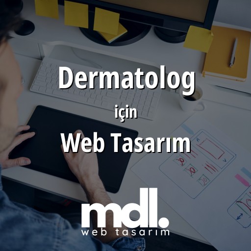 Dermatolog için web tasarım hizmeti