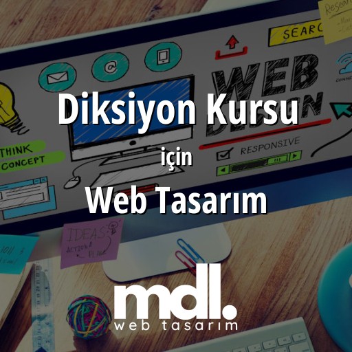 Diksiyon Kursu için web tasarım hizmeti