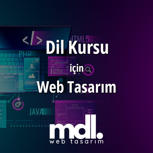 Dil Kursu için web tasarım hizmeti