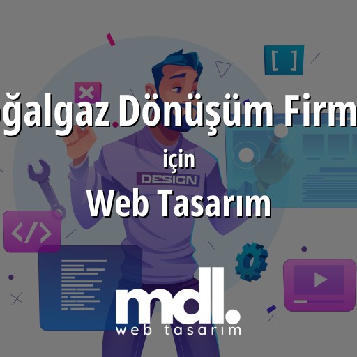 Doğalgaz Dönüşüm Firması için web tasarım hizmeti