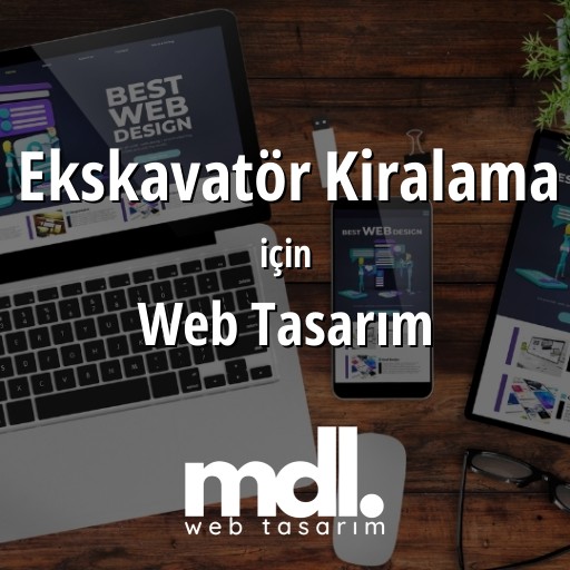 Ekskavatör Kiralama için web tasarım hizmeti
