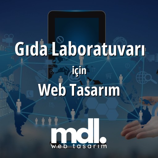 Gıda Laboratuvarı için web tasarım hizmeti