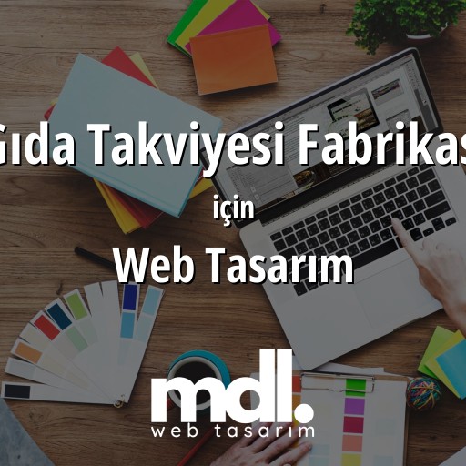 Gıda Takviyesi Fabrikası için web tasarım hizmeti