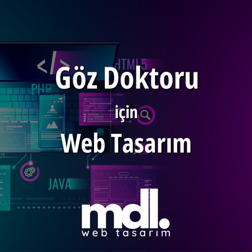 Göz Doktoru için web tasarım hizmeti