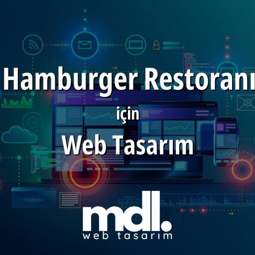 Hamburger Restoranı için web tasarım hizmeti