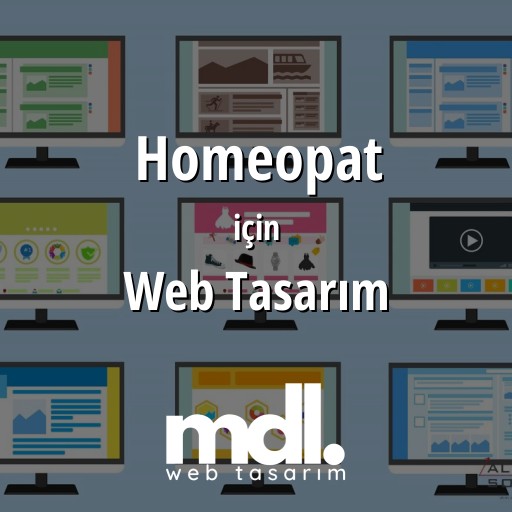 Homeopat için web tasarım hizmeti