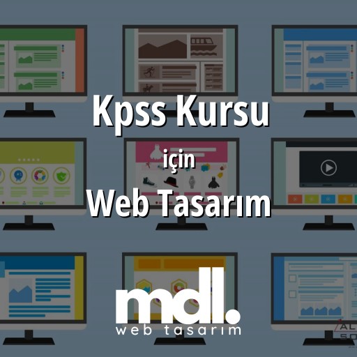 Kpss Kursu için web tasarım hizmeti