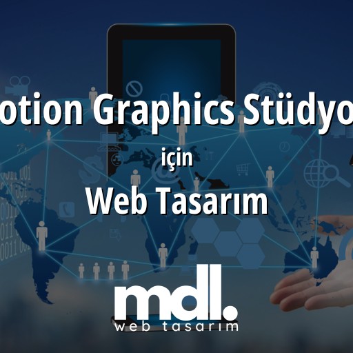 Motion Graphics Stüdyosu için web tasarım hizmeti