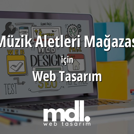 Müzik Aletleri Mağazası için web tasarım hizmeti