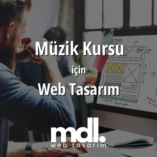 Müzik Kursu için web tasarım hizmeti