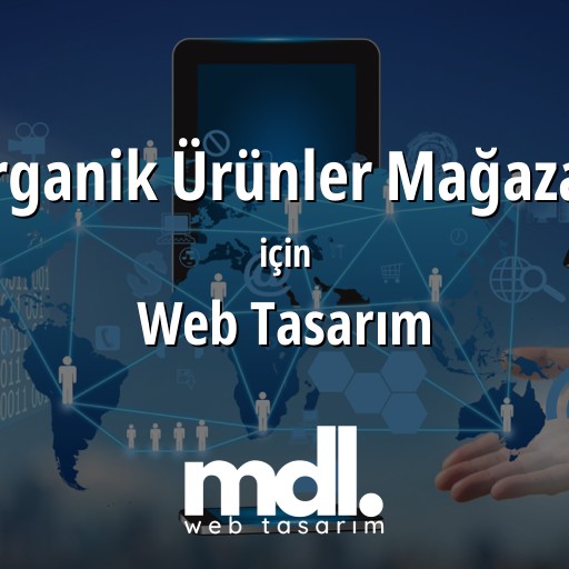 Organik Ürünler Mağazası için web tasarım hizmeti