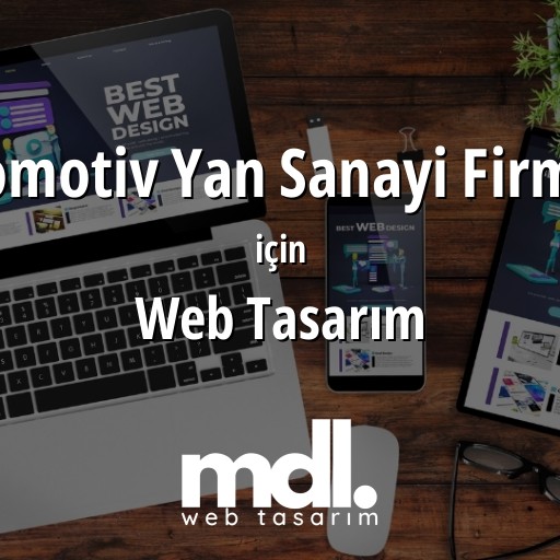 Otomotiv Yan Sanayi Firması için web tasarım hizmeti