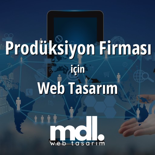 Prodüksiyon Firması için web tasarım hizmeti