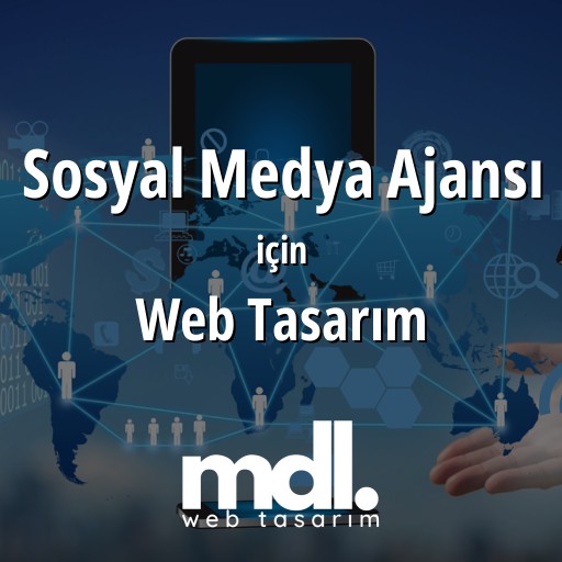 Sosyal Medya Ajansı için web tasarım hizmeti