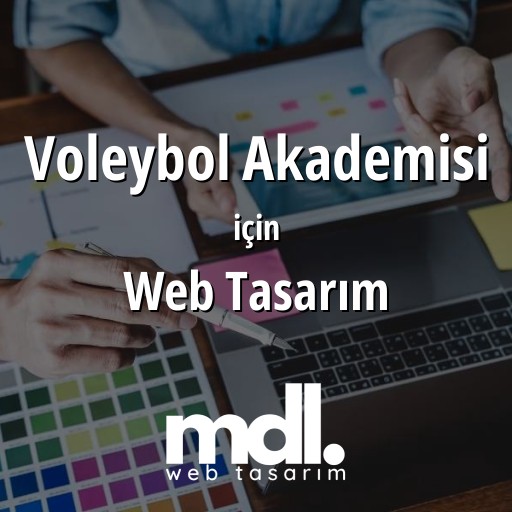 Voleybol Akademisi için web tasarım hizmeti